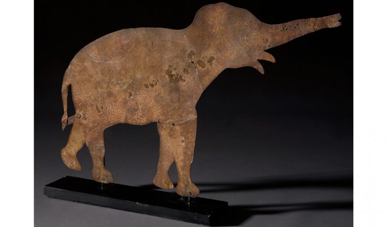 Sheet Metal Elephant Weathervane Just Folk sheet-metal-elephant-weathervane-just-folk