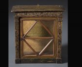 Hanging Paint Decorated Cupboard